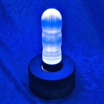 Leuchtdildo mit Ständer in verschiedenen Farben