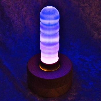 Leuchtdildo mit Ständer in verschiedenen Farben