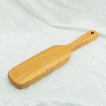 Modulares Paddle aus Eichenholz mit Wechsel-Inlays – Handarbeit, Set mit Ständer