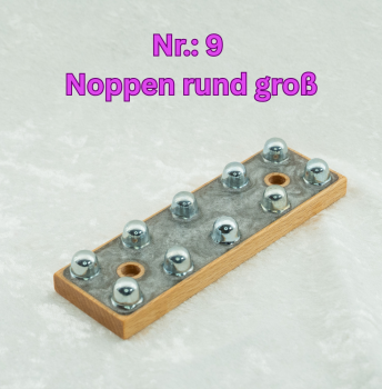 Modulares Paddle aus Eichenholz mit Wechsel-Inlays – Handarbeit, Set mit Ständer