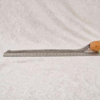 Flogger aus Olivenholz und Edelstahl Ketten