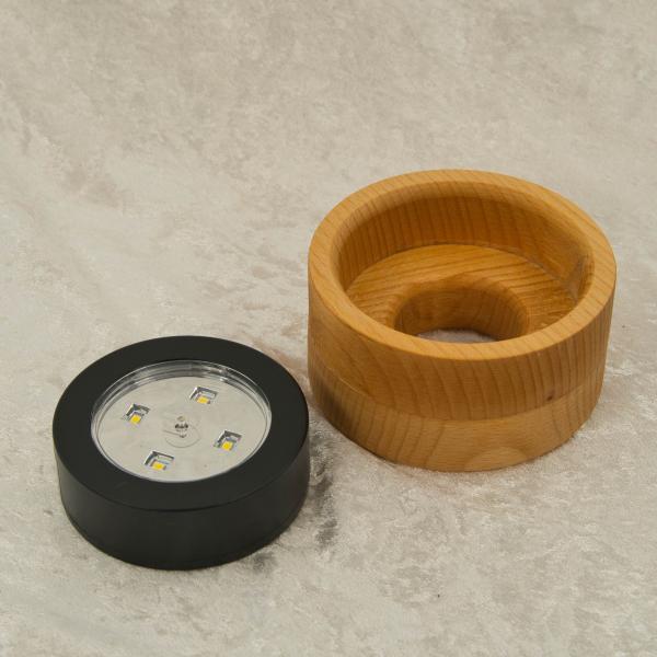 Leuchtdildo mit Ständer in verschiedenen Farben