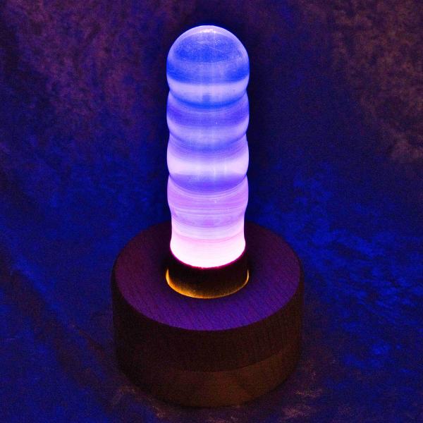 Leuchtdildo mit Ständer in verschiedenen Farben