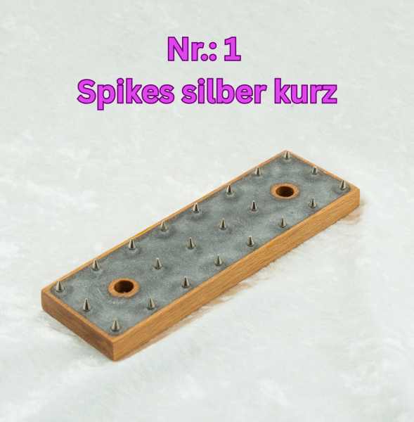 Modulares Paddle aus Eichenholz mit Wechsel-Inlays – Handarbeit, Set mit Ständer