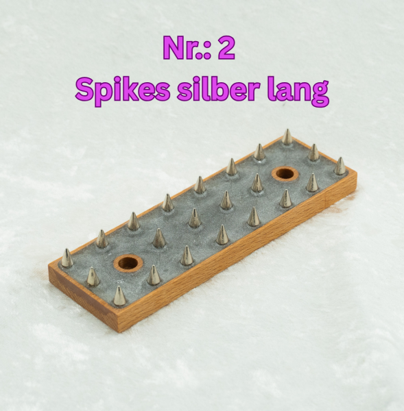 Modulares Paddle aus Eichenholz mit Wechsel-Inlays – Handarbeit, Set mit Ständer