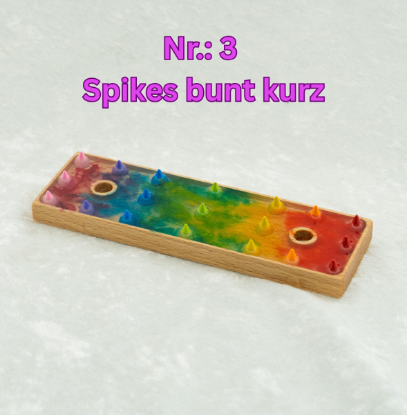 Modulares Paddle aus Eichenholz mit Wechsel-Inlays – Handarbeit, Set mit Ständer
