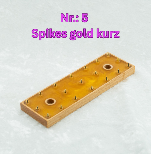 Modulares Paddle aus Eichenholz mit Wechsel-Inlays – Handarbeit, Set mit Ständer