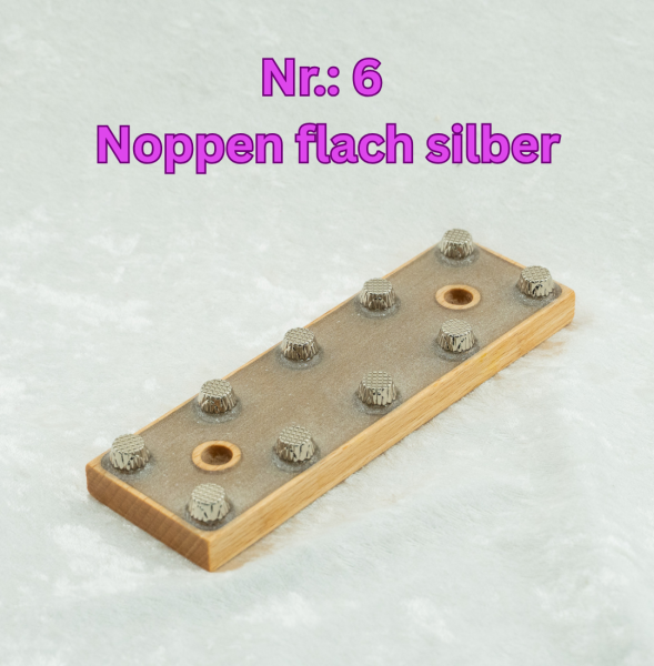 Modulares Paddle aus Eichenholz mit Wechsel-Inlays – Handarbeit, Set mit Ständer