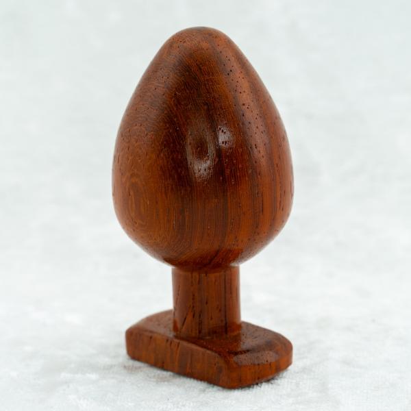 Padouk Weihnachts-Bundle – hochwertiger Holzdildo + 2 Analplugs