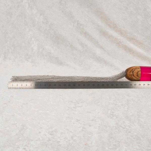 Weihnachtsset: BDSM-Einsteigerset – Zebrano-Flogger + Teufelsherz-Paddle | tinglytime