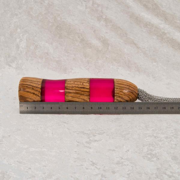 Weihnachtsset: BDSM-Einsteigerset – Zebrano-Flogger + Teufelsherz-Paddle | tinglytime