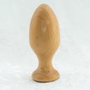 Großer Analplug aus Buchenholz